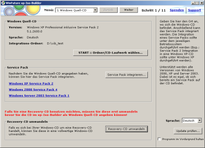 WinFuture Xp Iso Builder 3.0.5 WinFuture Xp Iso Builder 3.0.5