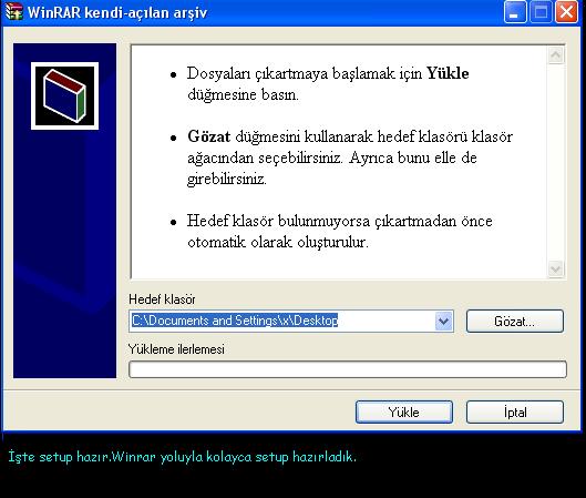 Wİnrarla Setup Hazirlama (resİmlİ)