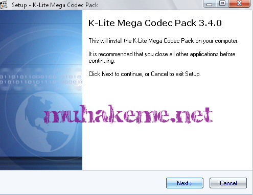 K-Lite Mega Codec Pack *Filmleri Sorunsuz izleyin* K-Lite Mega Codec Pack *Filmleri Sorunsuz izleyin*