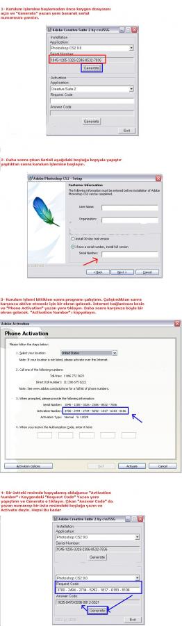 Adobe photoshop cs2 Kurulumu [Resimli Anlatım]