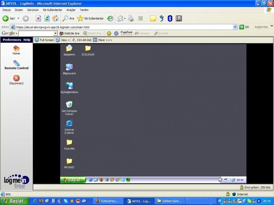 Logmein Bilgisayarınıza Uzaktan Bağlanın