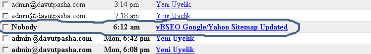 VBSEO (vbseo_sitemap) KURULUMU VBSEO (vbseo_sitemap) KURULUMU