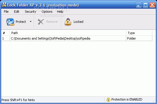 XP için Özel Dosya Ve Sürücü Kilitleme Programı...Lock FolderXP