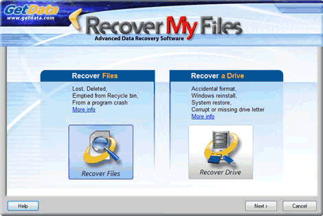 Recover My Files resimli anlatım