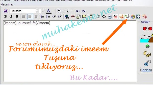 imeem.com'daki mp3'ü Foruma Ekleme Resimli Anlatım