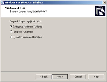 Windows Katılımsız-Otomatik Kurulum