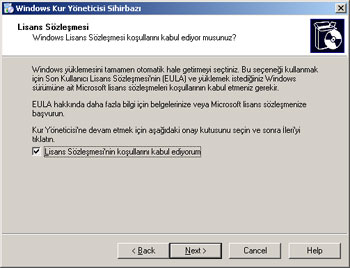 Windows Katılımsız-Otomatik Kurulum