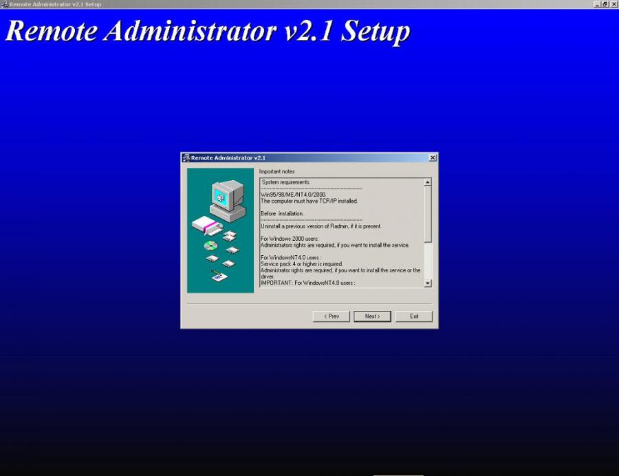 Remote Administrator v2.1 Kurulumu ve Yapılandırması [Resimli Anlatım]