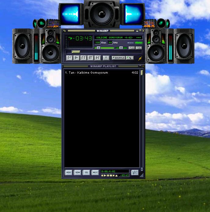 Winamp'a Hoperlör Sistemi Ekleyelim