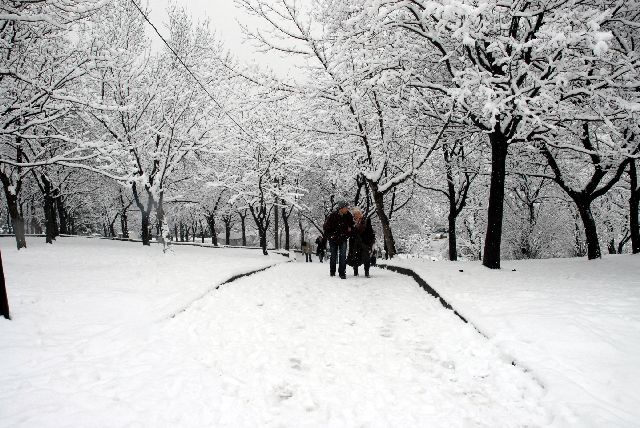 Kış mevsiminin güzelliği bir başka