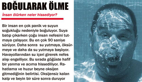 İnsan ölürken ne hisseder?