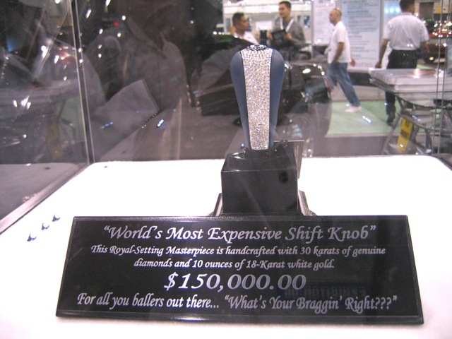 150,000 ($) dolarlık vites kolu
