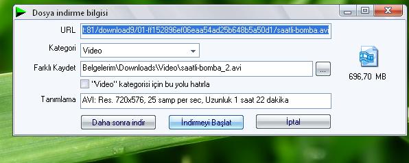 Bitroad ve Benzeri Sitelerde Kopan İndirmeyi Kaldığı Yerden Başlatmak