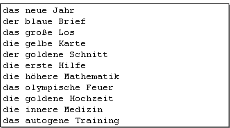 Groß- und Kleinschreibung (büyük kücük yazilim)