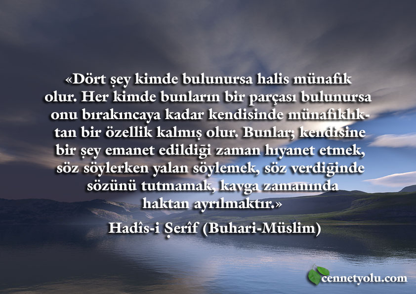 Günün Hadis-i Şerifi