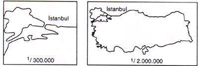 Harita Ölçeği-Ölçek Türleri-Harita Çizim Yöntemleri