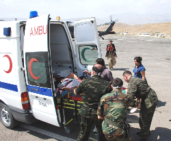 Hain saldırıda yaralanan askerler ankara'da