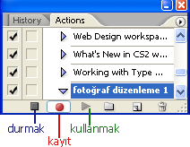 Photoshop'da Action Hazırlamak Ve Otomatik Kullanmak
