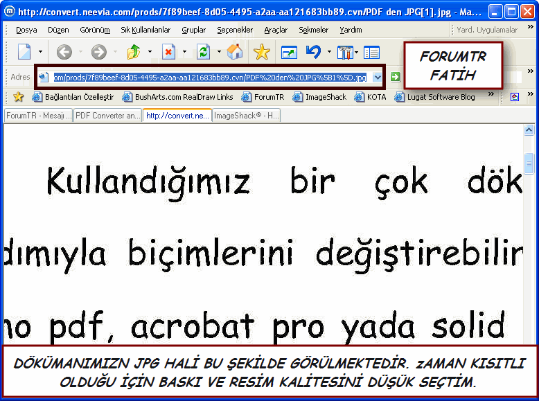 Online format dönüstürücü (Word - pdf - jpg formatlarini farkli formatlara dönüstür)