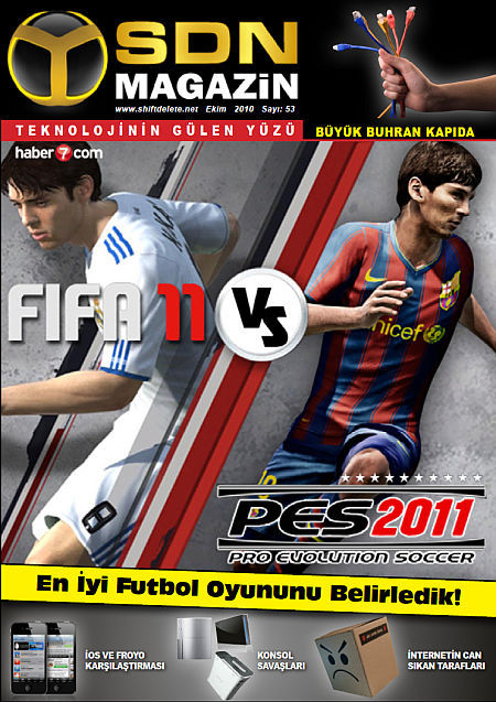 SDN Magazin 53: FIFA 11 PES 11'le karşı karşıya
