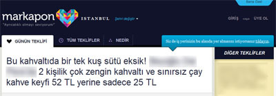 Artık promosyon dönemi web sitelerinde