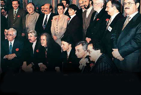 Gezen Gülen ve Erdoğan aynı karede Gezen Gülen ve Erdoğan aynı karede