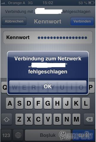 ios6 versiyonu - Wifi wlan problemi cözümü