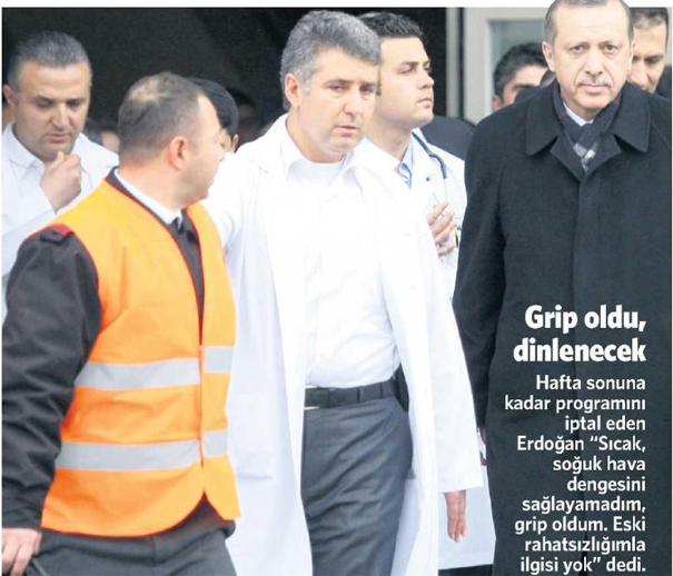 Erdoğan'ın çıkışındaki şaşırtan görüntü