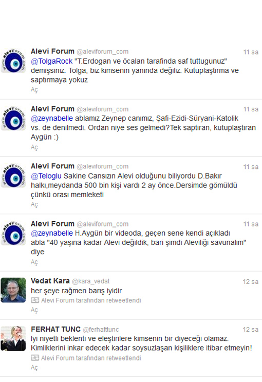 Aygün'e Alevilerden hiç beklemediği tepki Aygün'e Alevilerden hiç beklemediği tepki