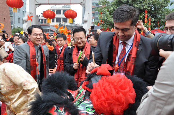 Çin'de ilk Türk yılı etkinliği Meram'dan