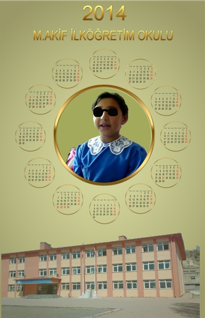 2014 Yılı Takvimi