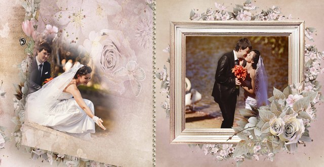 Gelin damat Psd resim çerçevesi Gelin damat Psd resim çerçevesi