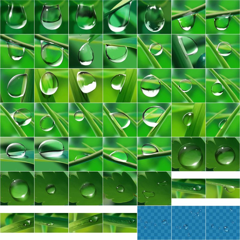 WaterDrop (Su damlası) psdleri WaterDrop (Su damlası) psdleri
