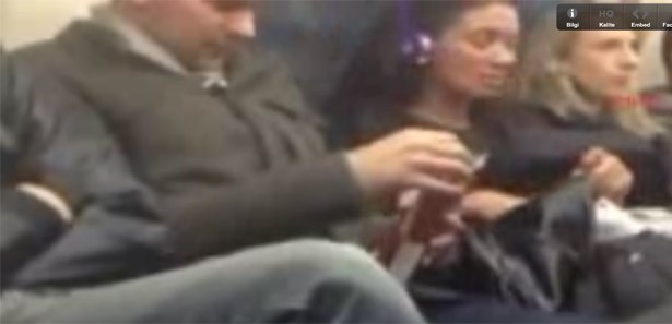 İngiltere'de metroda çirkin saldırı 