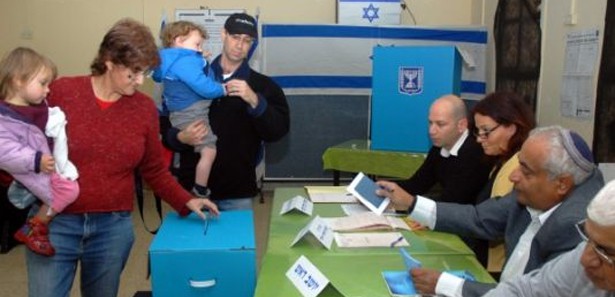 İsrail'de seçmen sandık başında 