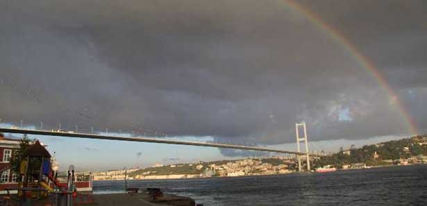 İstanbul'da muhteşem manzara 