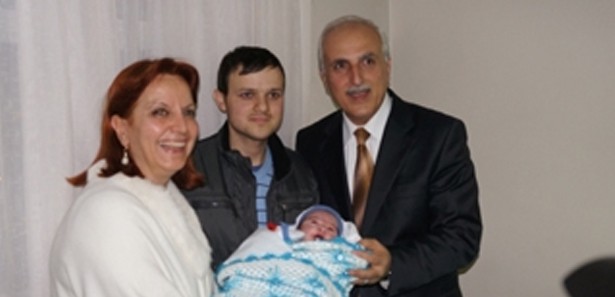 İstanbul'da yeni yılın ilk bebeği 