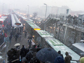 İstanbul için kar alarmı başlıyor Haritalı 