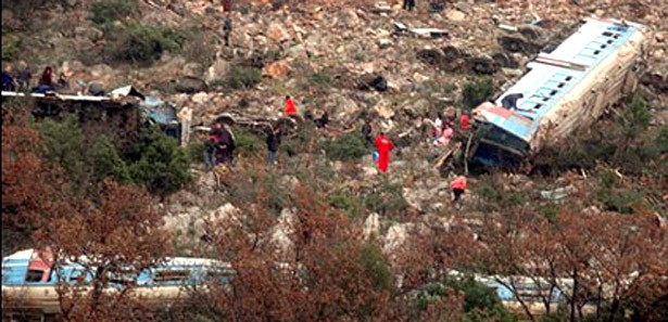 İsviçre'de tren kazası 