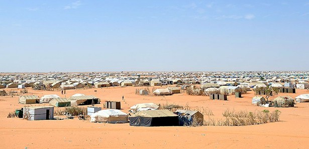 İşte Batı Afrika'nın en büyük mülteci kampı 