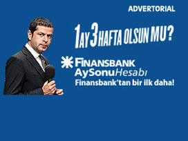 1 ay 3 hafta olana kadar Finansbank'tan AySonu Hesabı 