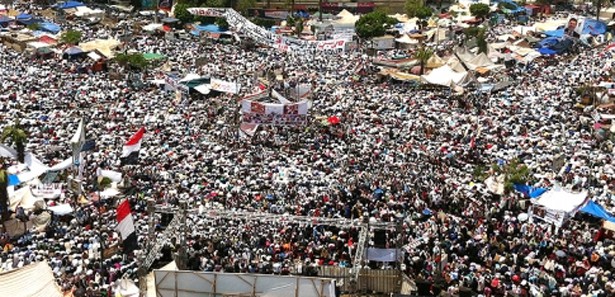 1 milyon kişi Adeviyye Meydanı'nda CANLI İZLE 