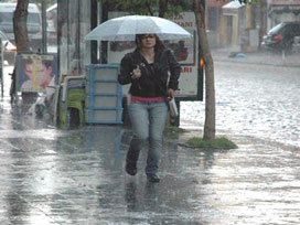 13 şehir için yağış uyarısı var HARİTALI 