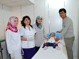 2 yaşındaki çocuk ozon tedavisiyle ışığa kavuştu