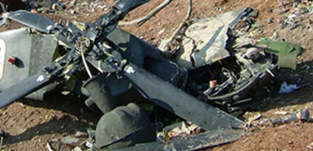 8 yıl önce düşen helikopterin enkazı bulundu