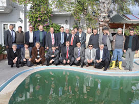 AK Partili belediye başkanları bir araya geldi 
