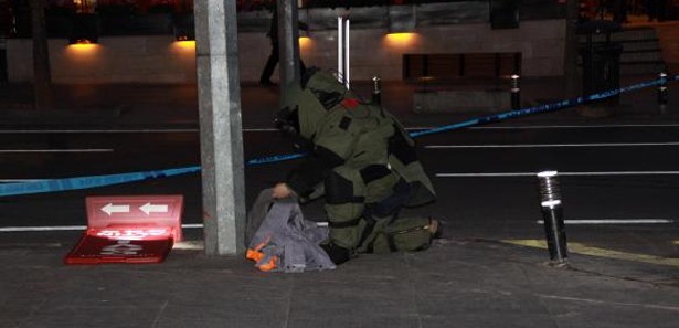 ATV binasında bomba paniği