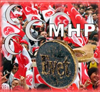 Açık ara 'Evet' diyen 101 MHP'li belediye 