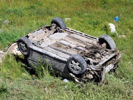 Adilcevaz'da trafik kazası: 1 ölü, 3 yaralı 