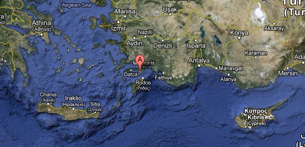 Akdeniz'de 4 büyüklüğünde deprem 